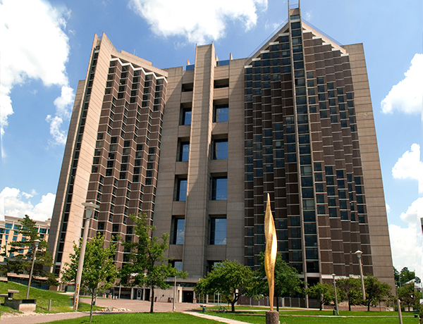 Exterior of Watterson Towers